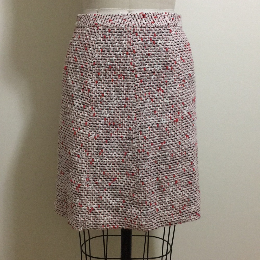 Milly Tweed A-Line Skirt
